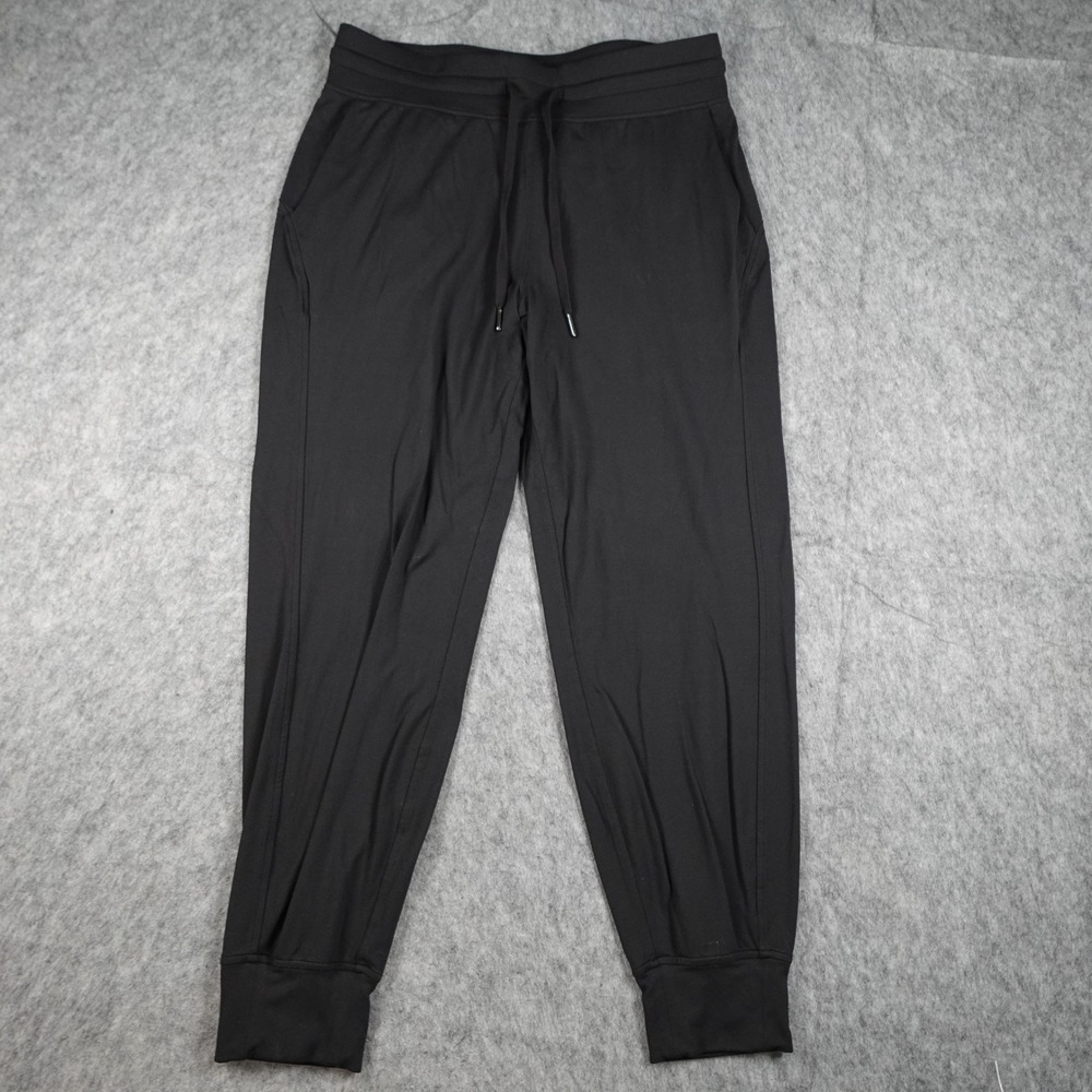 Lululemon‎ Pant Women 10 Black Ready to Rulu High Rise Jogger Athleisure Active